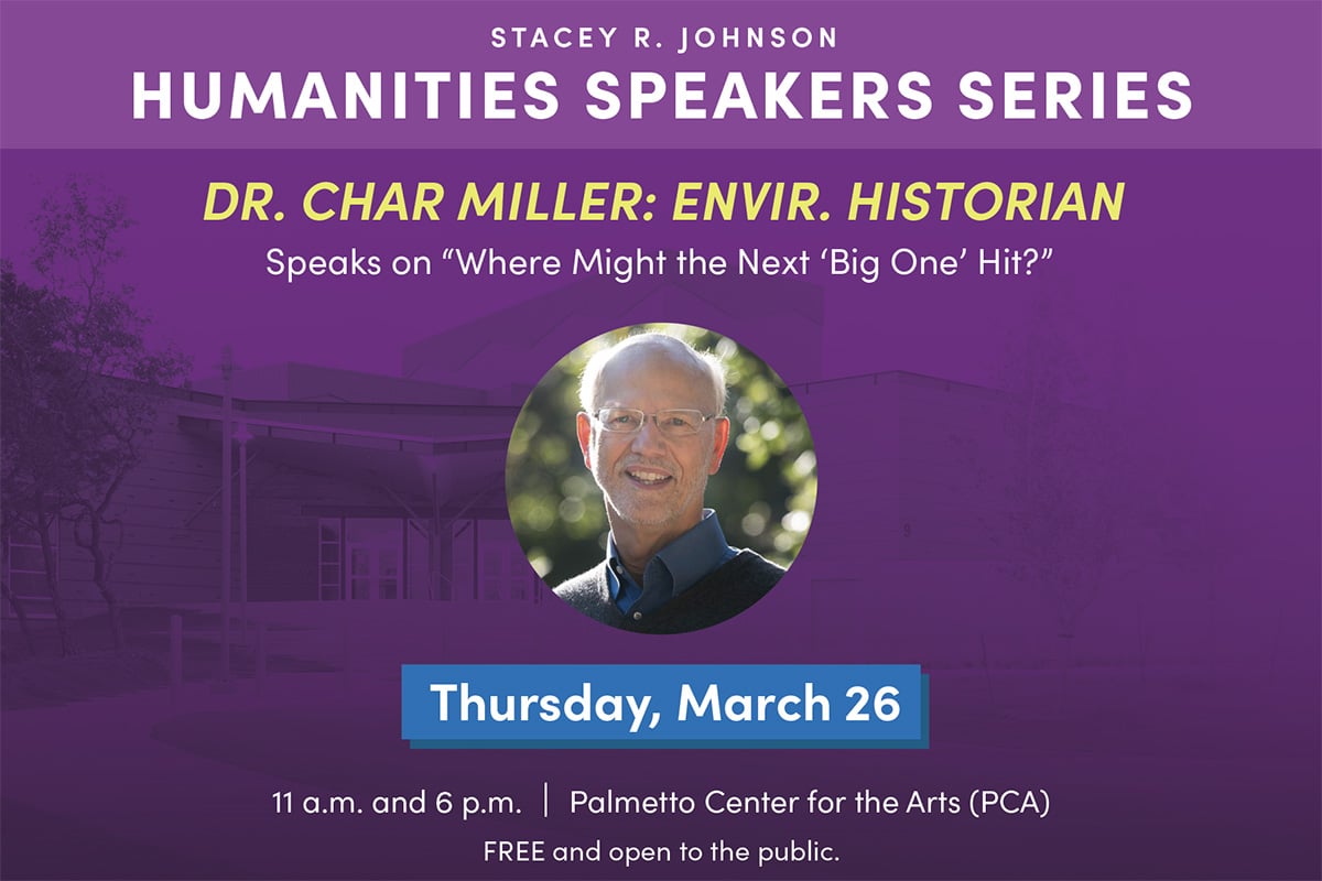 Dr. Char Miller to Speak at NVC