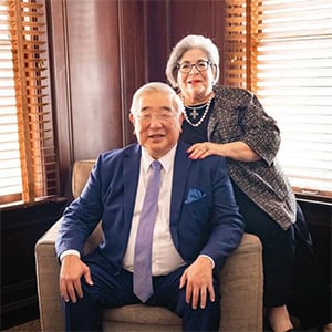 Judge Peter and Raquel Sakai