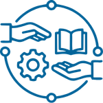 AlamoONLINE online learning hands-on icon image