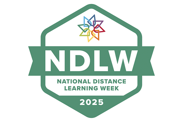 National Distance Learning week 2025 logo