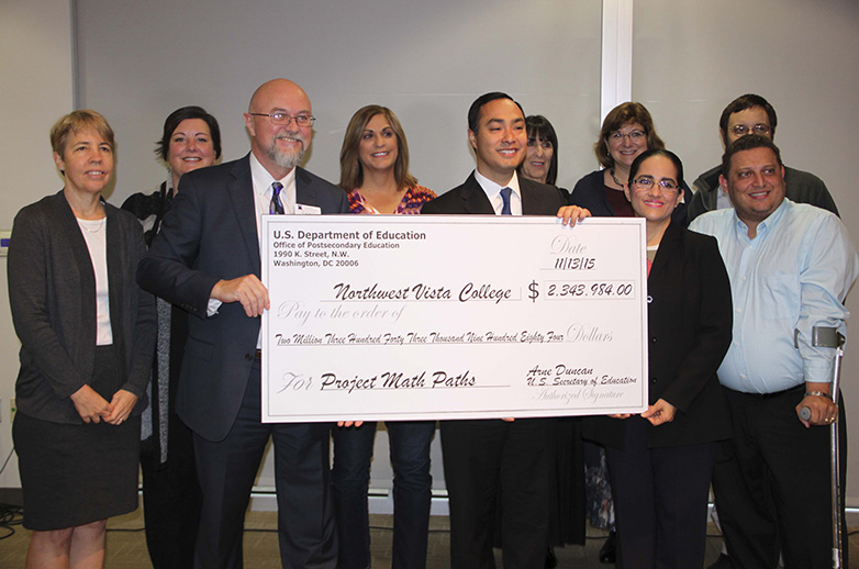 NVC History - 2015 Grant Received for Math Paths