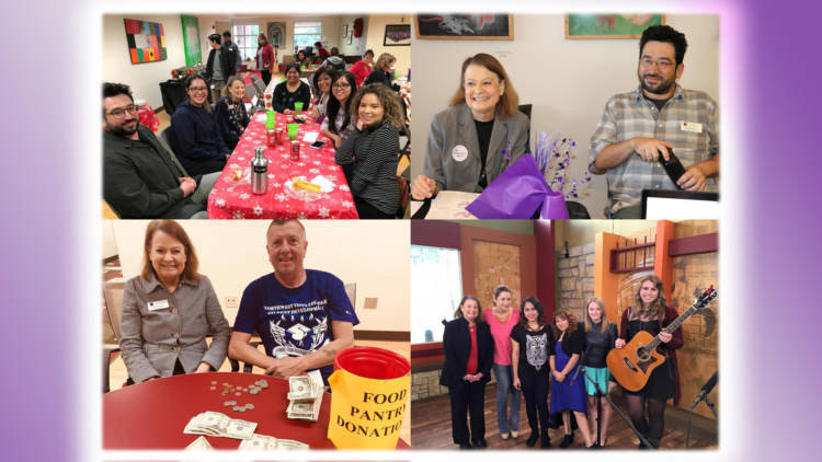 Collage of Lynne Dean Memories