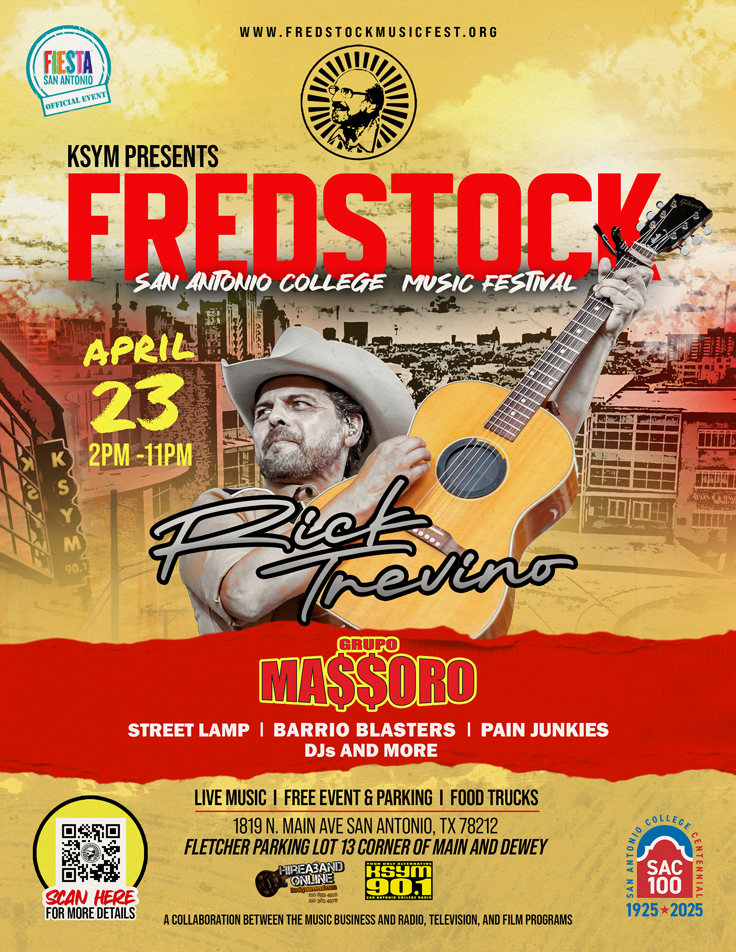 The official Fredstock 2026 poster