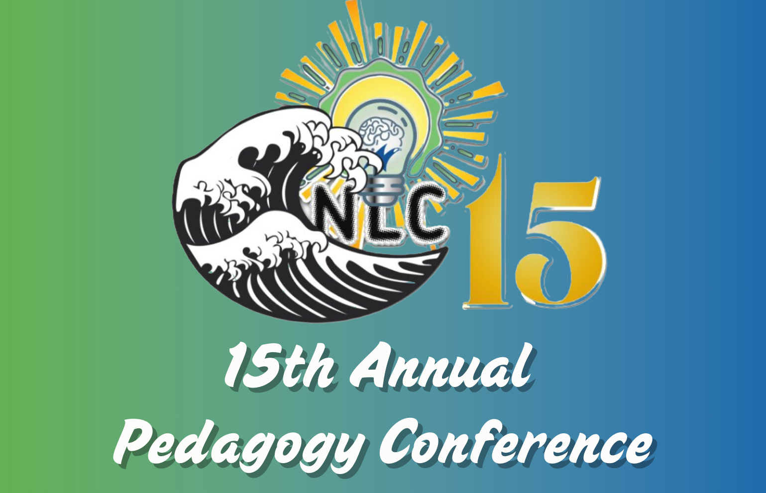 NLC Pedagogy Conference 2025 -Program 15th Annual Northeast Lakeview College Pedagogy Conference.png