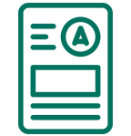 DSST Exam green test icon