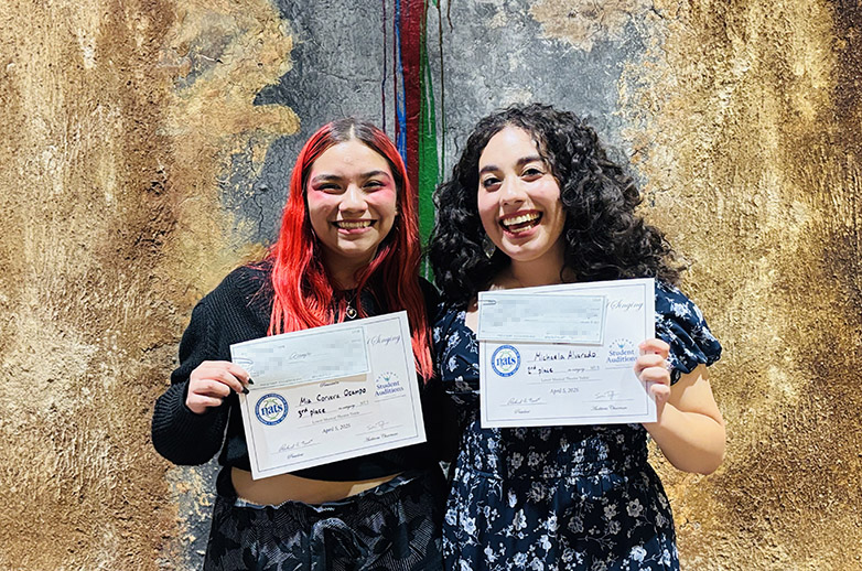 Finalists in Prestigious Singing Auditions