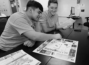 Students Playing Game