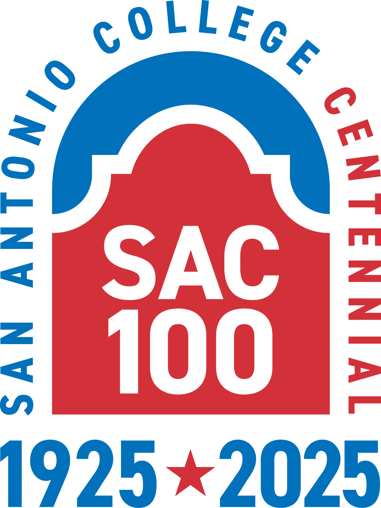SAC Centennial Logo