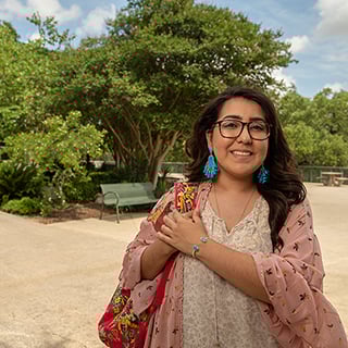 Student on NVC Campus