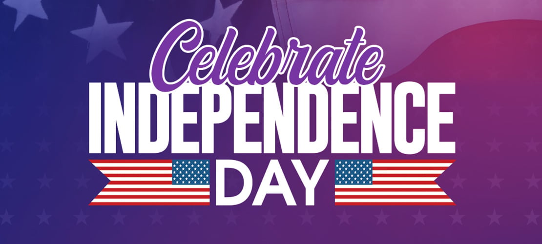 Celebrate Independence Day - July 5th