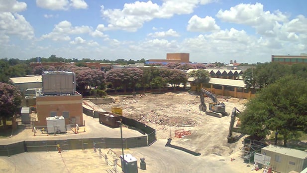 Cafeteria and Veterans Hall Construction