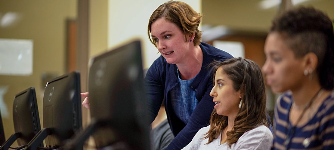 Faculty with Students