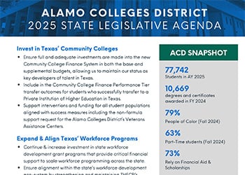 Screenshot of ACD 2025 State Legislative Agenda