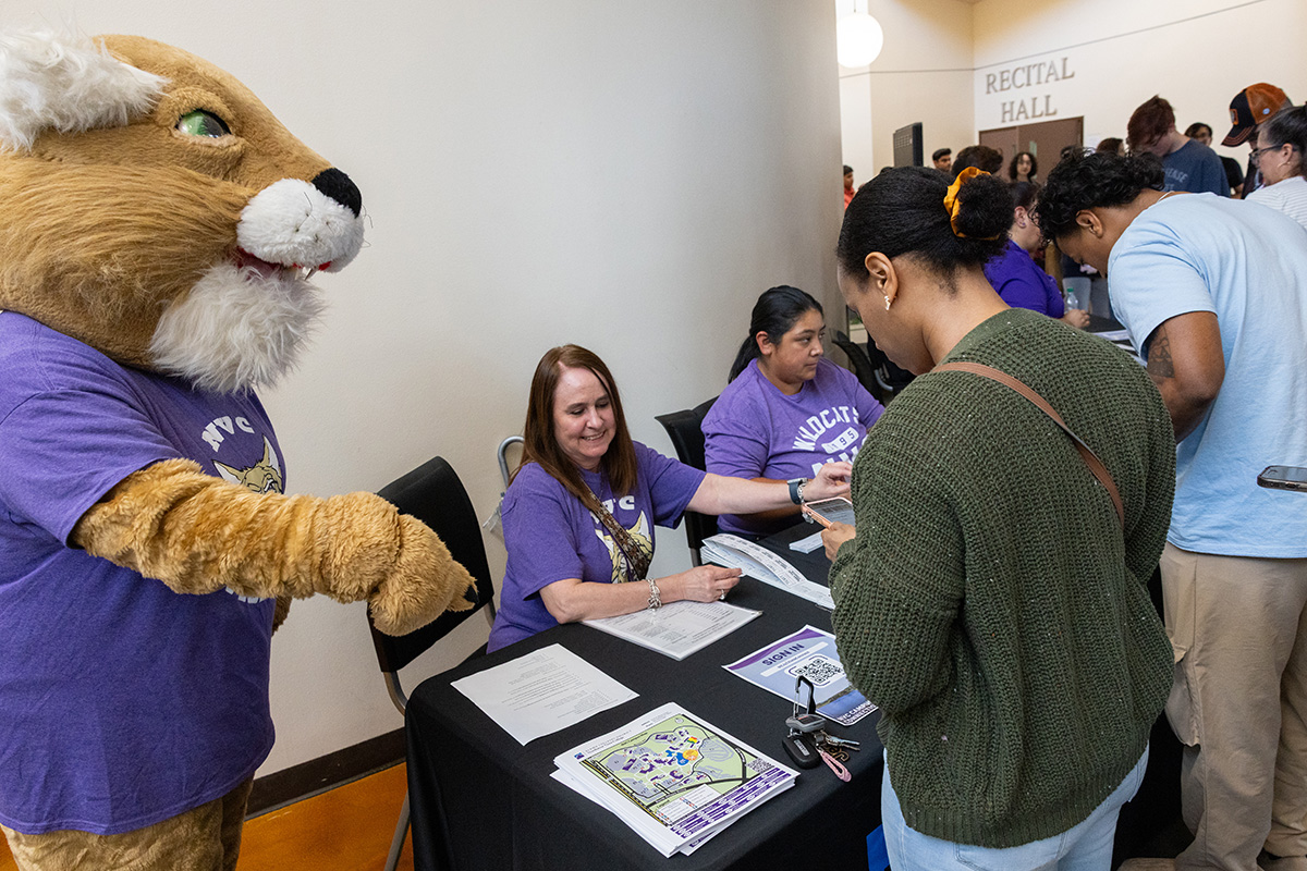 NVC Staff Helping Students