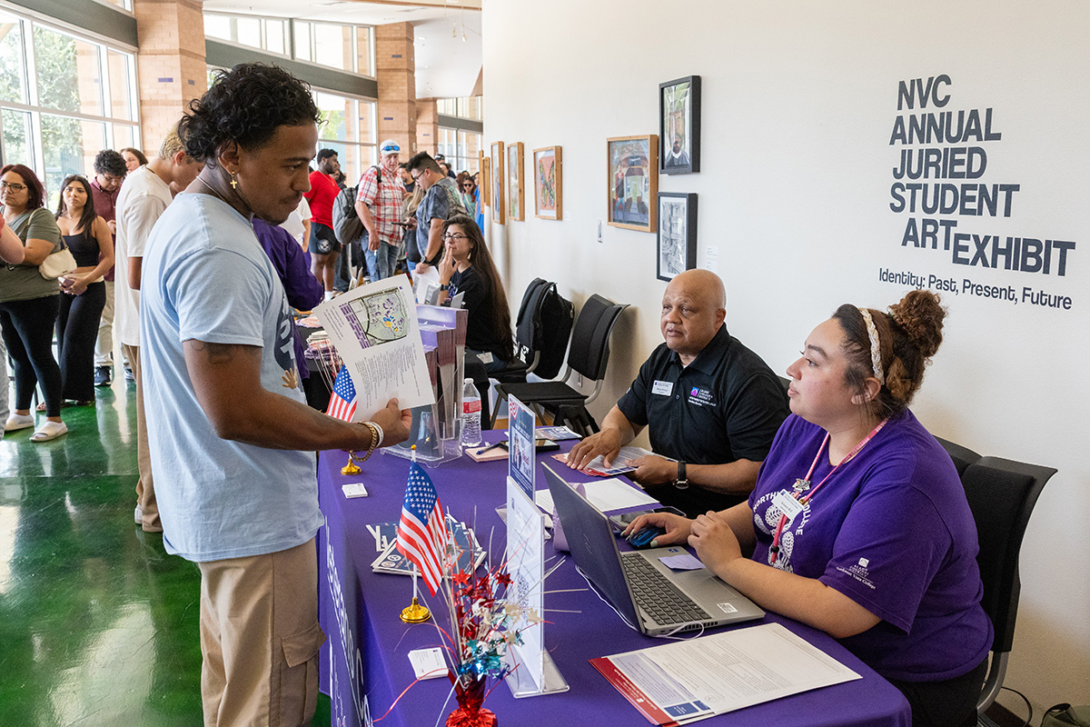 NVC Students Engaging Faculty and Staff