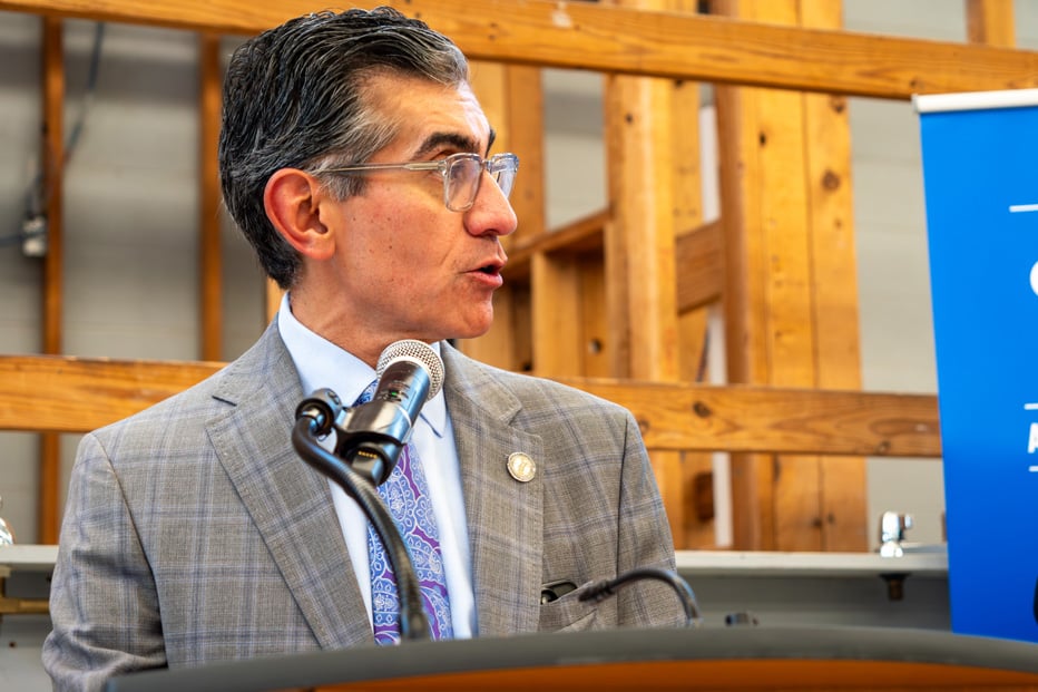 Dr. Flores Speaking at engagement