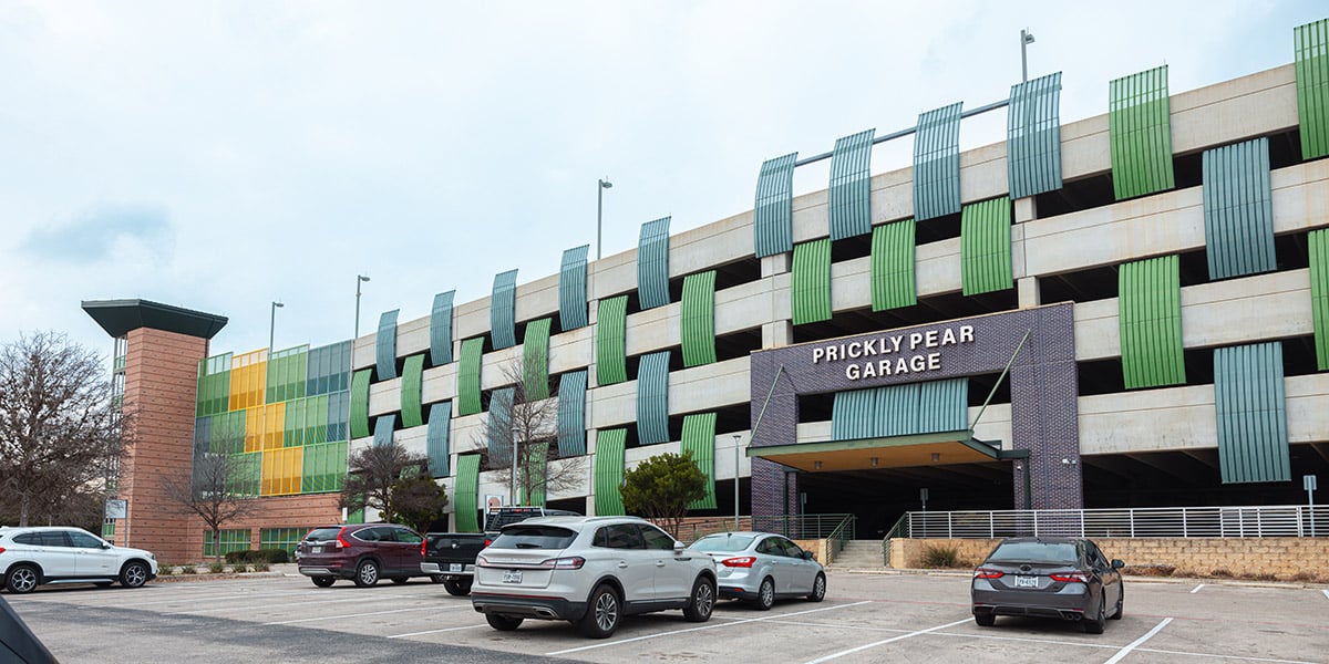 Parking Garage Built