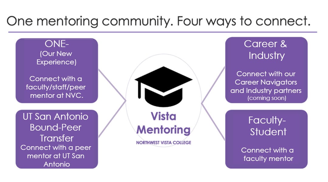 Vista Mentoring - Four Ways Diagram