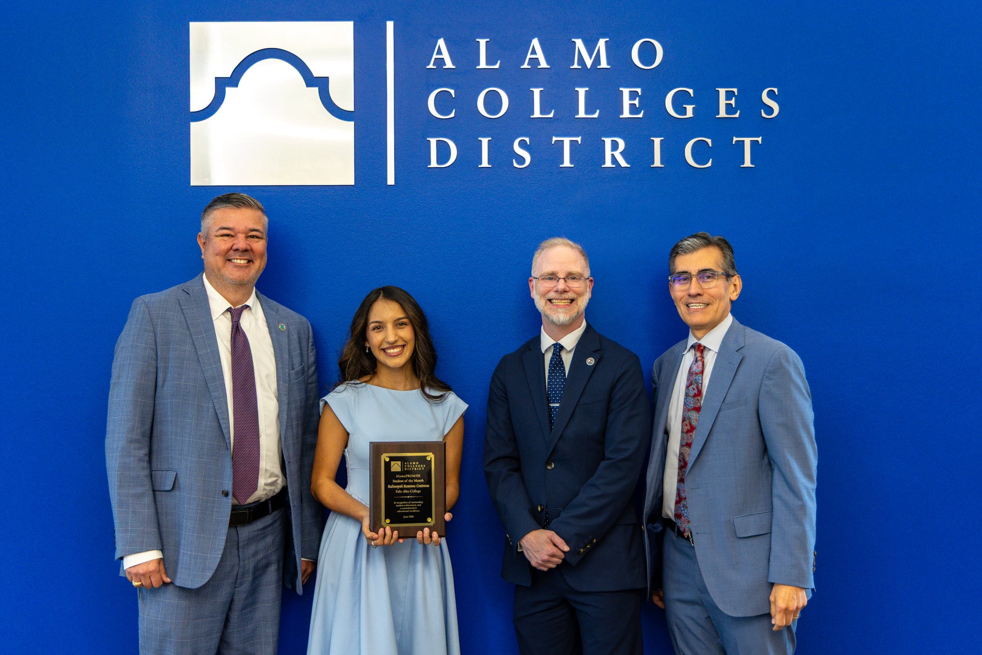 Rahmayah receives student of the month award