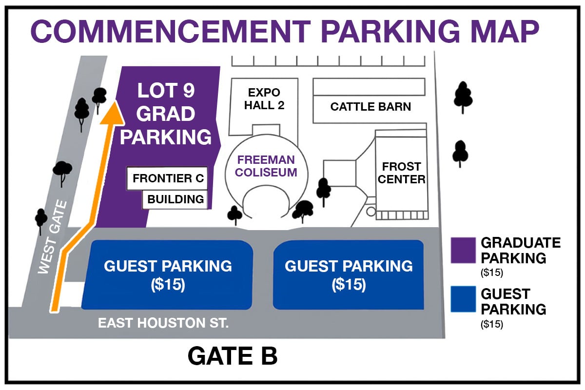 Parking at the Freeman Coliseum (Click for Larger Version)