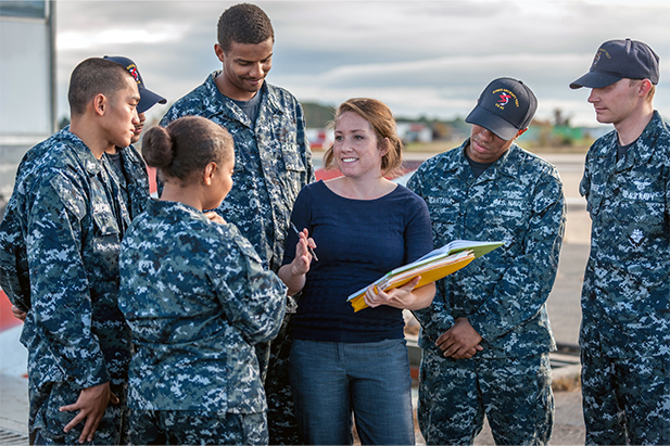 Photo of a the workforce