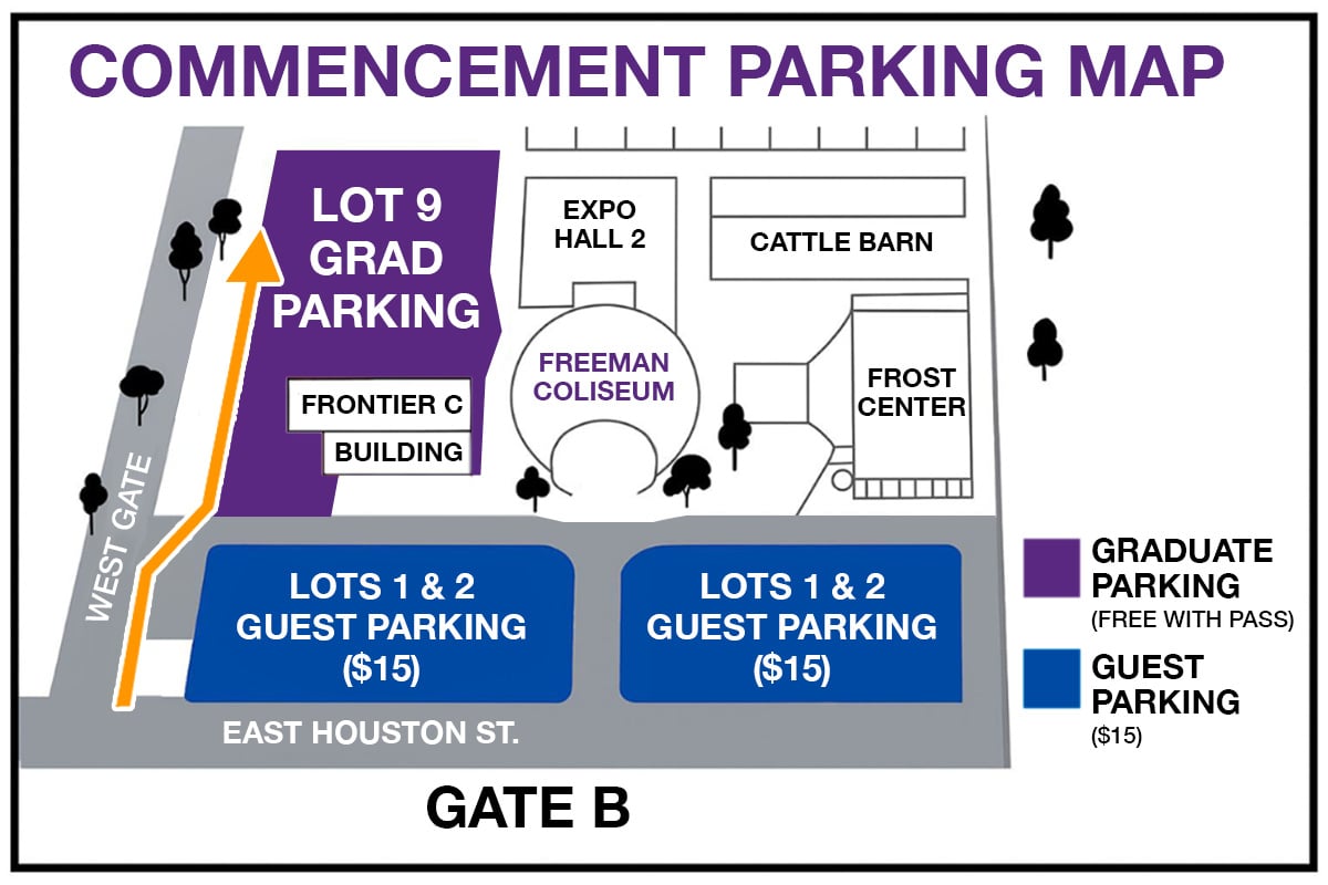 Parking at the Freeman Coliseum (Click for Larger Version)