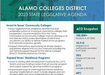 Snapshot of ACD 2023 Legislative Agenda
