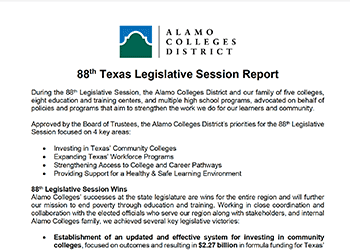 Snapshot of ACD 88th Legislative Session Bill Report