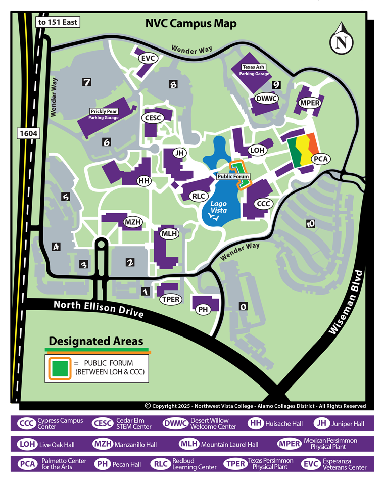 Public Forum Designated Area at NVC