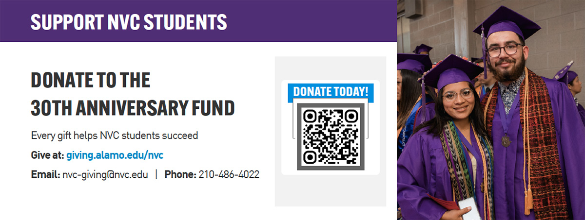 Support NVC Students - Donate to the 30th Anniversary Fund