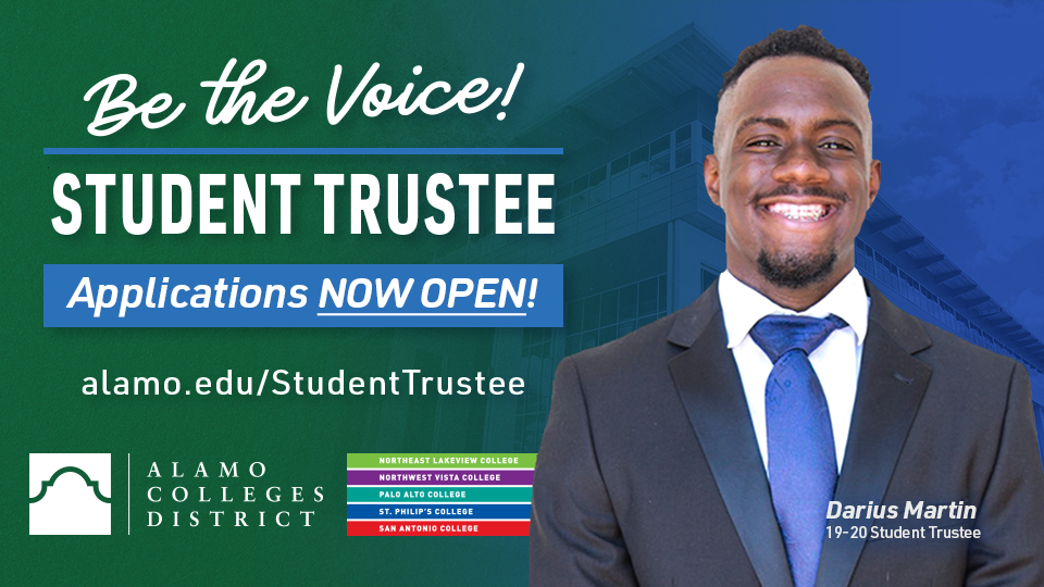 Darius Martin 2020 - 2021 Student Trustee