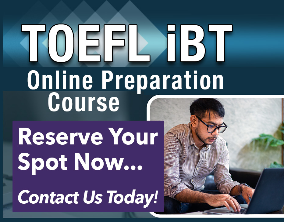 TOEFL iBT Online Preparation Course