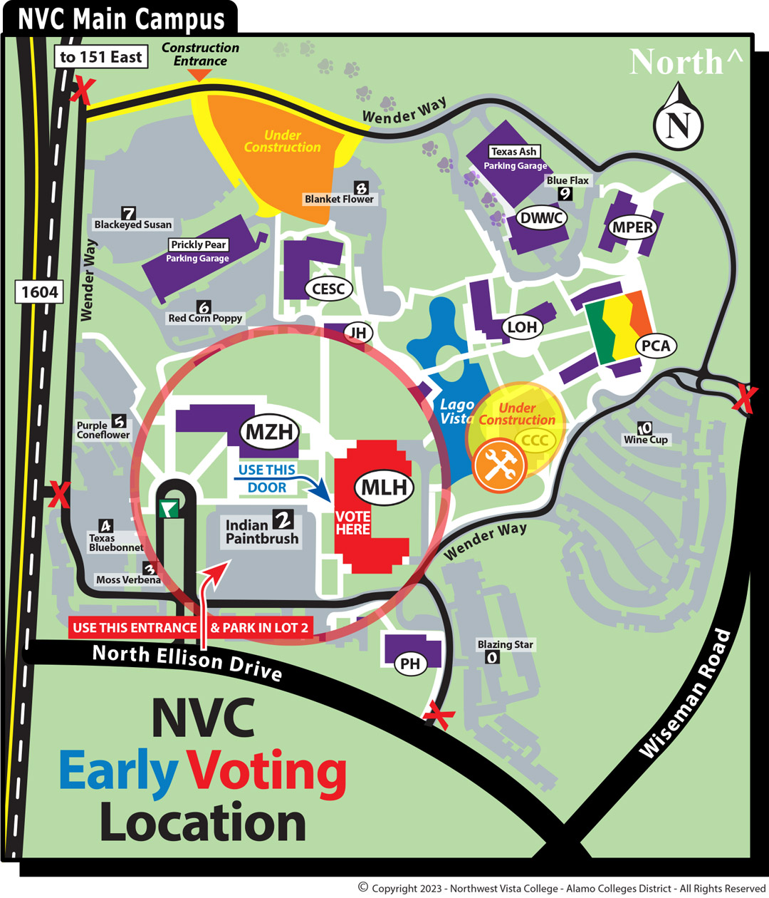 Voting Location - MLH 101 A&B