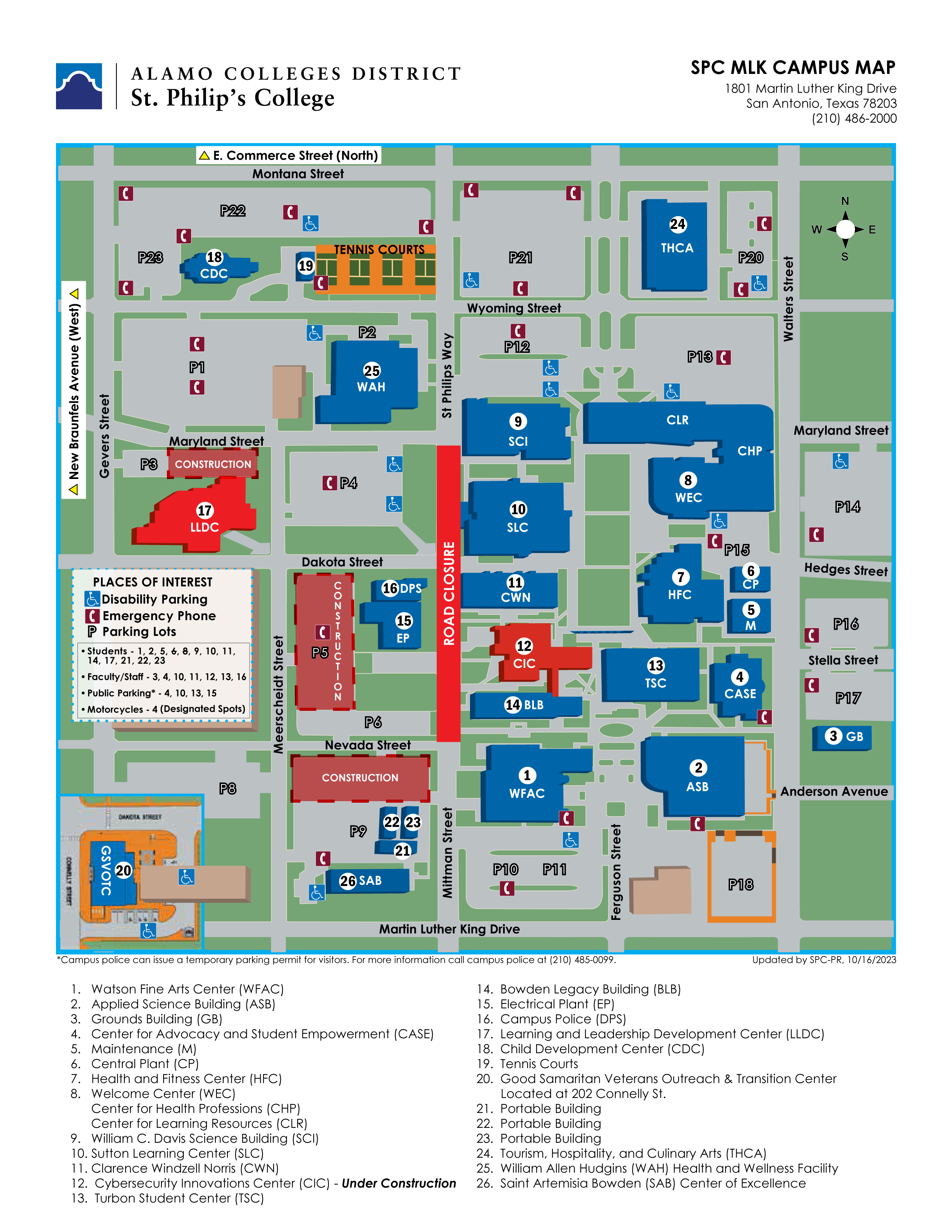 Campus Maps Alamo Colleges